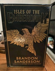 NEW Isles of The Emberdark Hardcover All Kickstarter Swag Add-ons Sanderson