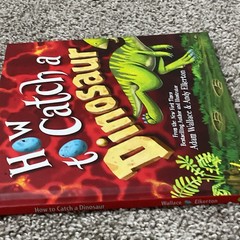 Adam Wallace How to Catch a Dinosaur Hardcover Illustrated Picture Book Ages 4-8