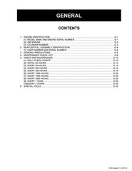 KUBOTA DIESEL ENGINE V2607-CR-E4-B V2607-CR-TE4B V3307 WORKSHOP MANUAL WSM