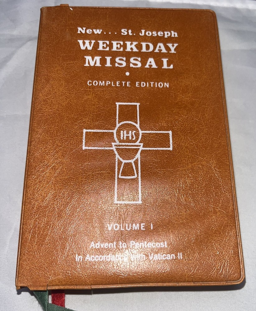 St. Joseph Weekday Missal, Complete Edition, Vol. 1, Advent to Pentecost -⭐
