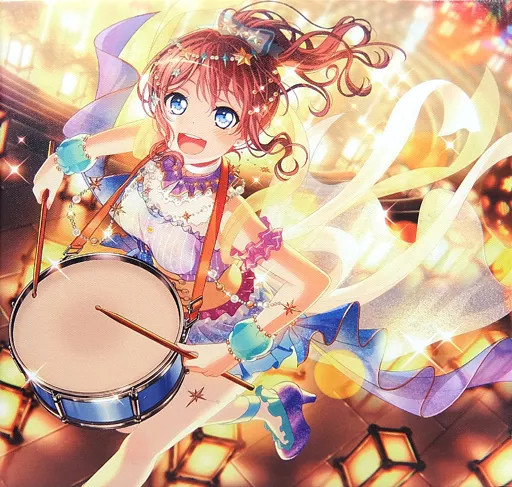 BanG Dream! Canvas Art Illustration Board 11.8×11.9in Game Book 2019