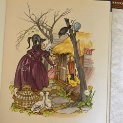 FIABE DI GRIMM Illus Klapschy Astro libri Topo Biblo 1979 12X9.5“ Beautiful
