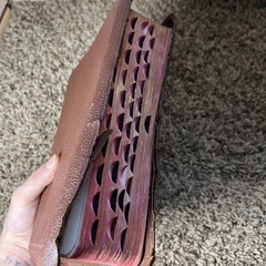 Thompson Chain Reference Bible KJV Kirkbride Morocco Leather 3rd Improved 1957