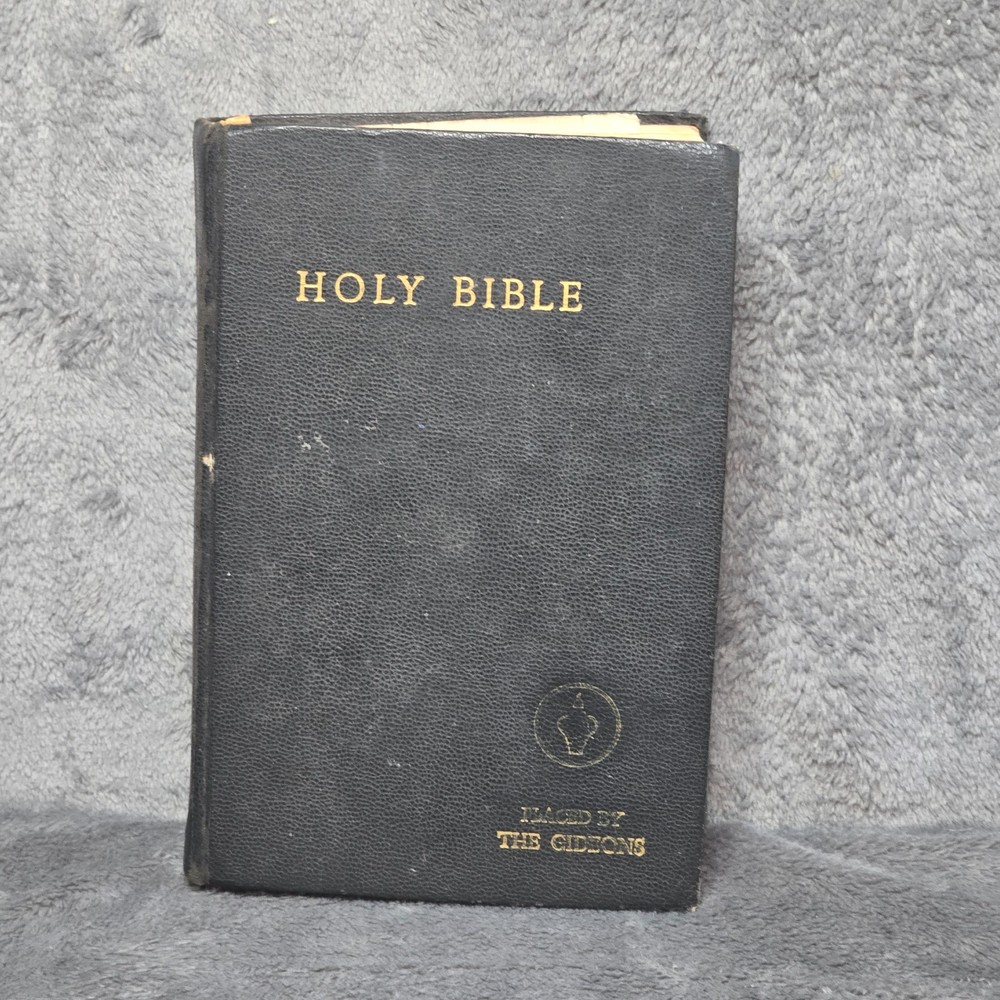 1954 Gideon Holy Bible Authorized King James Version KJV National Bible Press