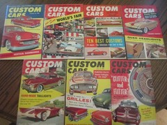 43 CUSTOM CARS MAGAZINES LiTTLE BOOKS Sept 1957 thru AUG 1960 inclusive Vol 1 #1
