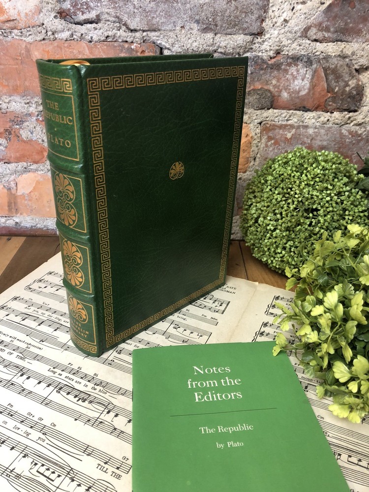 The Republic by Plato Franklin Library 1975 Limited Ed Full Leather Gilded Edges