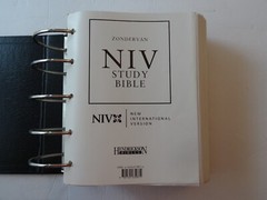 Loose Leaf Zondervan NIV Study Bible Fully Revised Hendrickson – Huge Bible