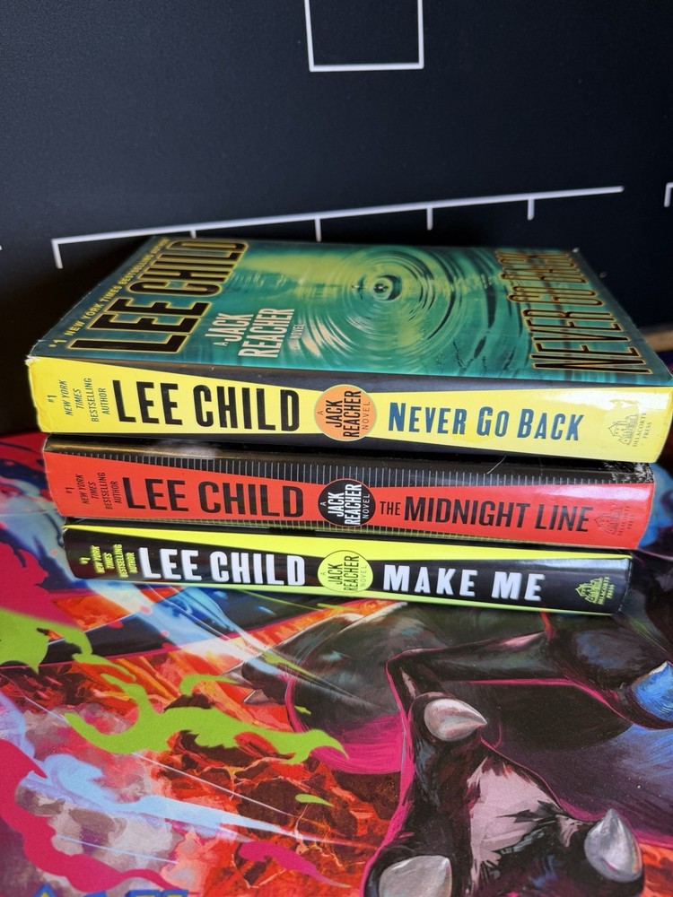 3x Jack Reacher Hardcover Lot. Lee Child & Andrew Child. See Pictures For Title