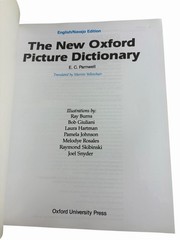 The New Oxford Picture Dictionary English Navajo PB New Oxford Marvin Yellowhair