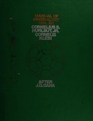 Manual of mineralogy: (after James D. Dana)