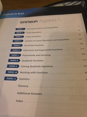 enVision Algebra 1 Teacher’s Ed. Volume 1 & 2 2018