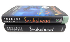 *SIGNED* First Edition ANTHONY HOROWITZ hardcover & jacket SNAKEHEAD 383 pages