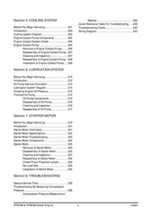 YANMAR 4TNV98 4TNE98 Diesel Engine Service Manual 2008 – WIRE BIND – COVERED