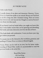 Vicious Prince: Special Edition Print Trade PBK (Royal Elite Book #5) Rina Kent