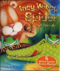 Incy Wincy Spider and Friends By Wendy Straw VERY GOOD
