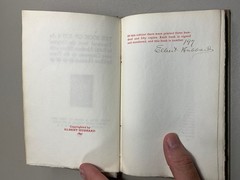The Book of Job 1897 Roycroft SIGNED Elbert Hubbard #197/350 A Piece of History