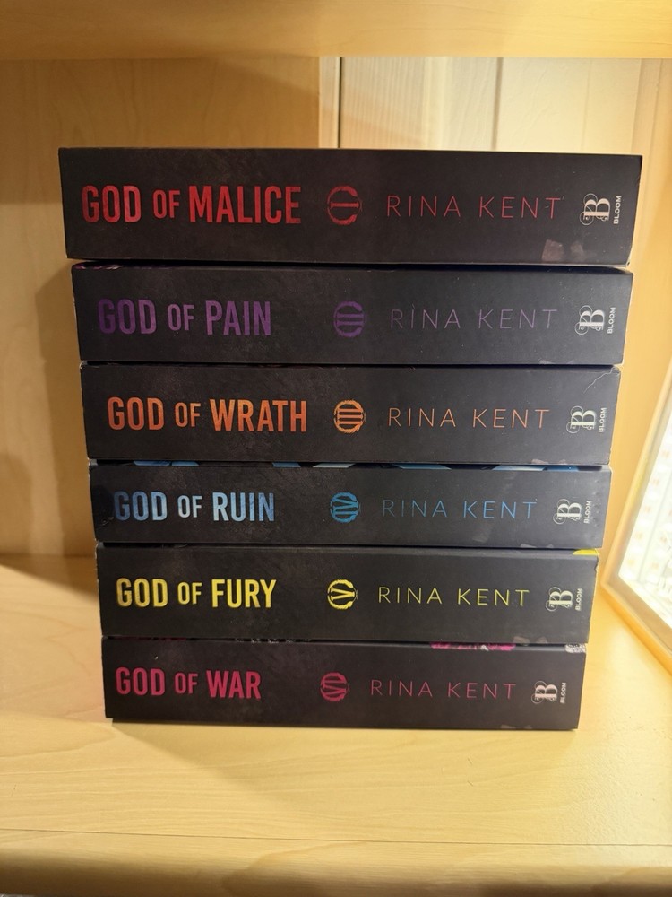Rina Kent Legacy of Gods God of Series Box Set Bloom Books Romance English