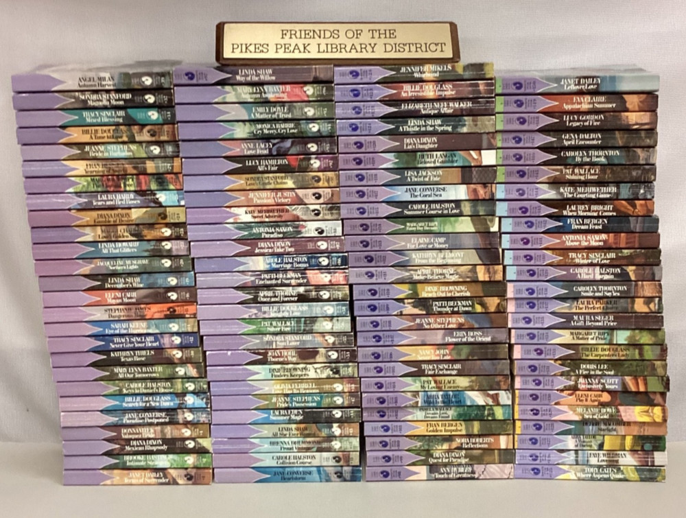 SILHOUETTE SPECIAL EDITION Lot of 103 PB VG #1-150 Vintage Romance Bks 1982-1984