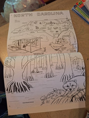 VINTAGE 1983 United States Coloring Book