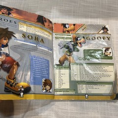 Kingdom Hearts Official Strategy Guide Brady Games No Poster *READ*