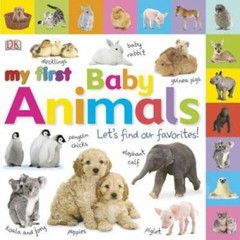 Tabbed Board Books: My First Baby Animals: Let’s Find Our Favorites! (Tab – GOOD