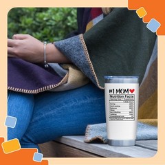 Stainless Steel 20oz Tumbler for Moms – Stylish & Break-Resistant Gift Idea