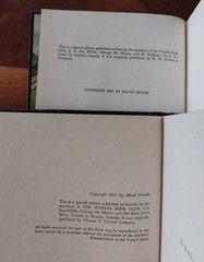 Vintage 1950s Lot Peoples Book Club PBC Chicago The Fields of Home Ralph Moody
