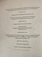 The Sunlit Man (Brandon Sanderson, 2023) | Kickstarter, Hardcover, First Edition
