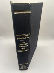John Nichols / The Milagro Beanfield War 1st Edition 1974 hardcover ex-lib