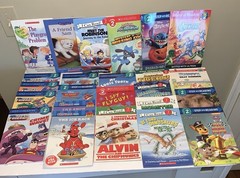 Lot 25 LEVEL 2 BOYS – I Can Read, Step Into Reading Scholastic Readers Books