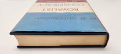 Royalist Conspiracy in England 1649-1660 by D. Underdown hardcover