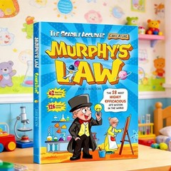 Murphy’s Law Learning Book for Kids 8-12 with 128 Pages Paperback Illustrated