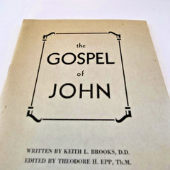 The Gospel of John Study Guide First Edition 1944 Paperback 108 Pages
