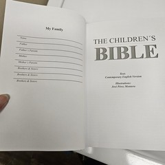 Children’s Bible for Kids HMG Press Hardcover Book Holy Word Jesus Christian EUC