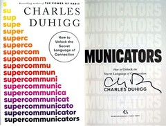 Charles Duhigg~PERSONALLY SIGNED~Supercommunicators~1st/1st! The Power of Habit