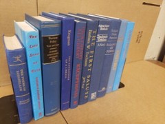 Lot of 10 Hardcover BLUE NAVY AQUA TEAL Shades Books for Staging Prop Decor