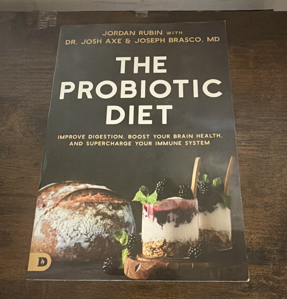 The Probiotic Diet Paperback Jordan Rubin Josh Axe Joseph Brasco Destiny Image