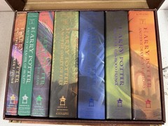 Harry Potter Boxed Set, Hardcover Books 1-7 in Trunk Chest, Various Editions