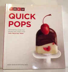 Zoku Quick Pops Maker Recipe Book – Like New – 96 pages