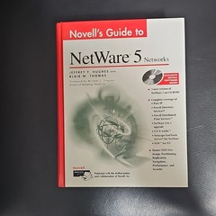 Novell’s Guide to NetWare 5 Networks Hardcover + CD-ROM Hughes Thomas