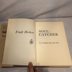 SOUL CATCHER Frank Herbert 1972 1st Ed HC/DJ G P Putnam’s Sons VNTG Sci-fi Read