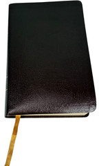 The Finishing Touch Daily Devotional Charles R. Swindoll Burgundy Leather EUC