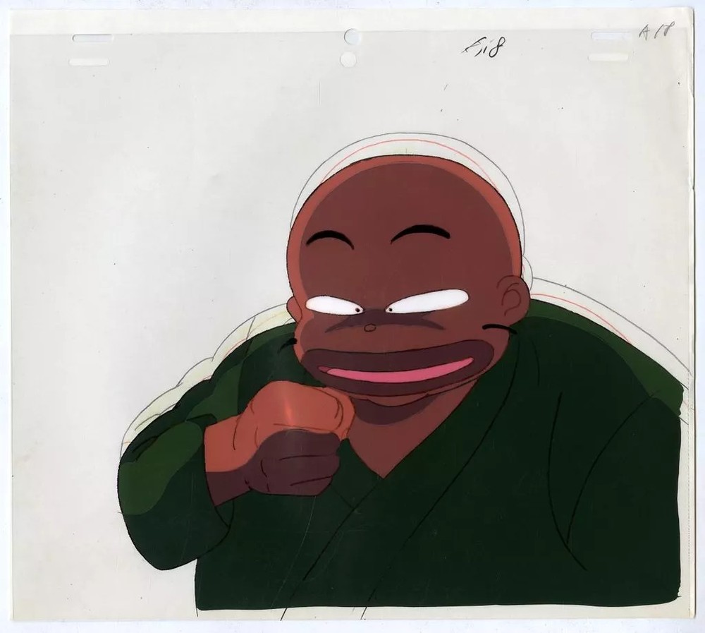 Ranma 1/2 Cel Picture w/ Mount 10.5in x 9.4in Original Animation Art Used