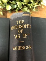 Vintage Psychology Book – Philosophy of As If – by Ogden 1920’s Positivism