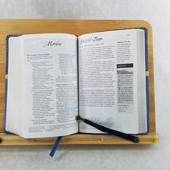 Women’s Devotional Bible by Zondervan Staff (2012, Blue Leather, Special)