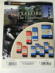 North & South Carolina Road Atlas 2004 Kappa Street Guide NC SC Universal Map
