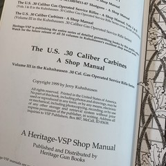 US .30 Caliber Gas Operated Carbines Shop Manual Jerry Kuhnhausen