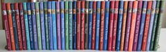 LOT OF 38 DIFFERENT CLASSIC STARTS HARDCOVER BOOKS CHILDREN NOVELS HOME SCHOOL
