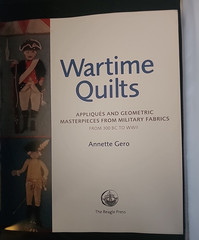 WARTIME QUILTS by Annette Gero – & Appliques from Military Fabrics, Quilting 05