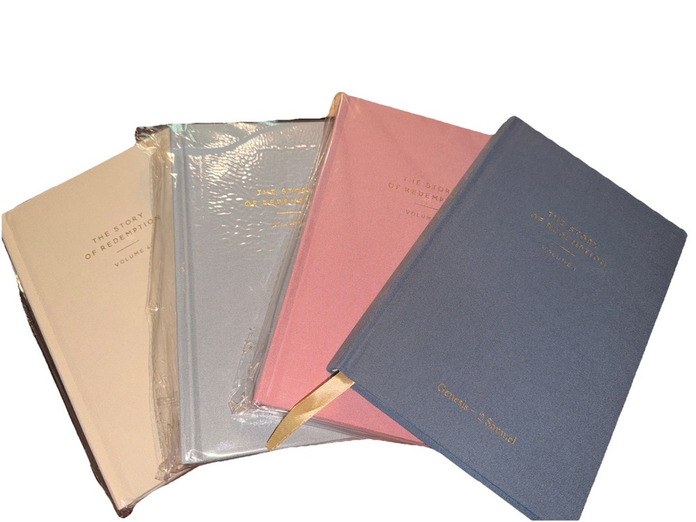 The Daily Grace Co 4 Journal Set Hardcover Story of Redemption